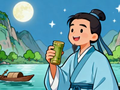 洞庭赊月色，买酒白云边：李白的江湖与酒踪