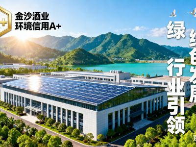 金沙酒业斩获环境信用A+，引领白酒行业绿色发展格局